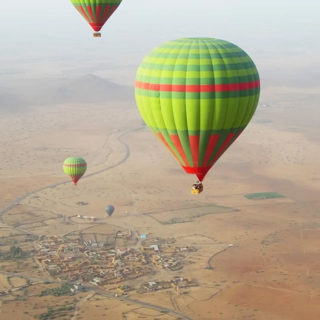 A Bird's Eye View of Marrakech