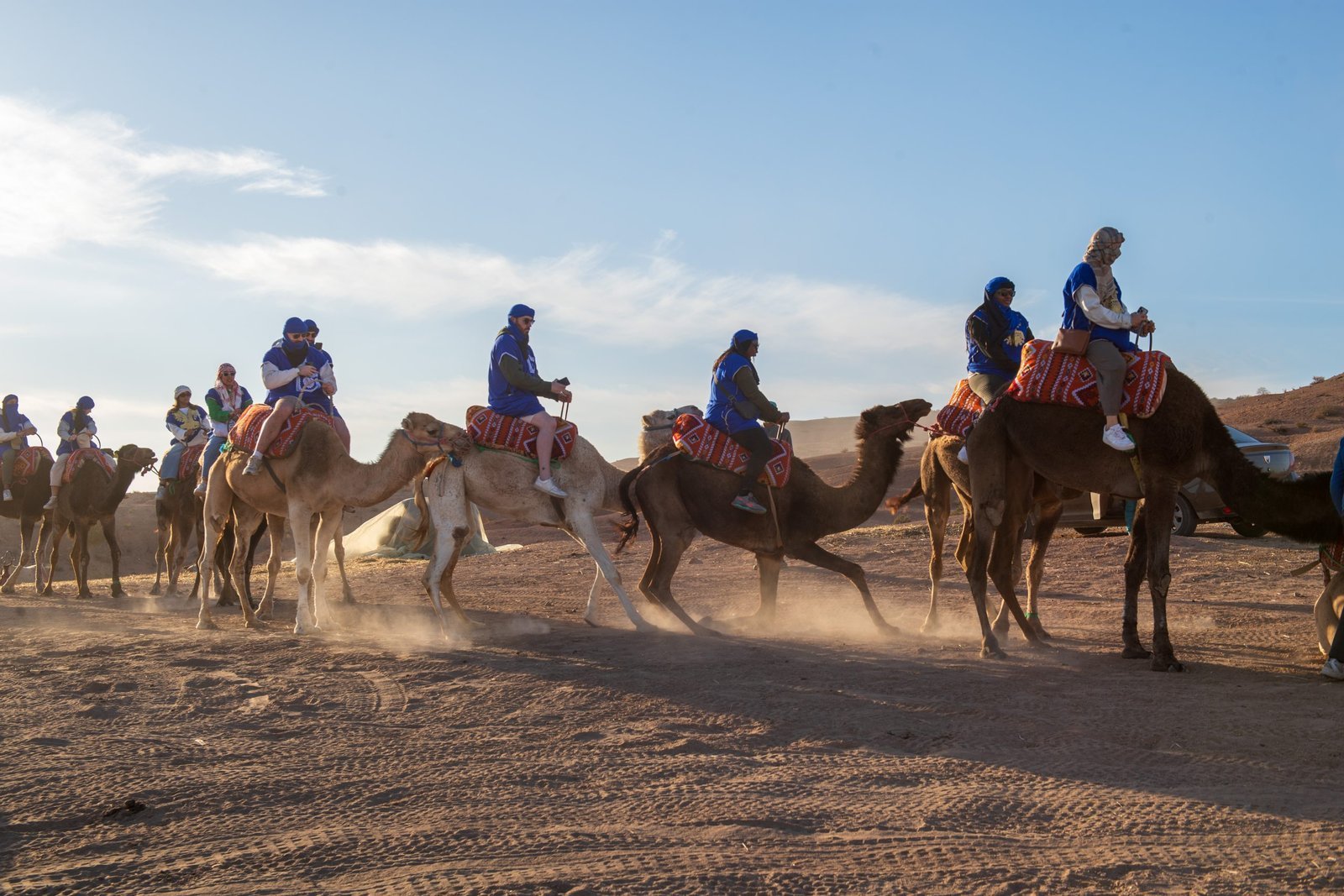 Family Camel Trek 5. Experience Desert Magic in Agafay