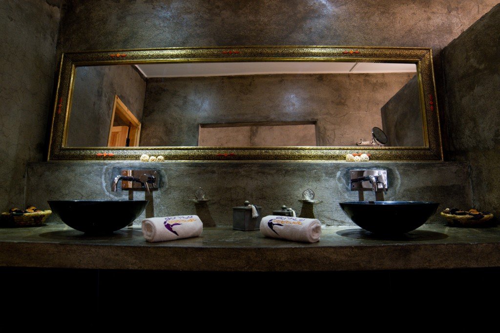 bathroom of the VIP bungalow