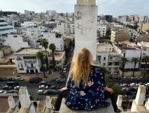 cathedral christians in morocco oppressed iis muslims islam church mosque rooftop hostel hotel cafe aerial shot casablanca gopro blonde girl blogger fashionista sitting split polish morocco polak polka w maroko