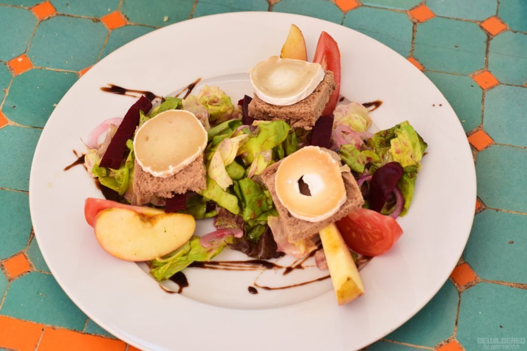 Goat Cheese Salad at Amal Restaurant