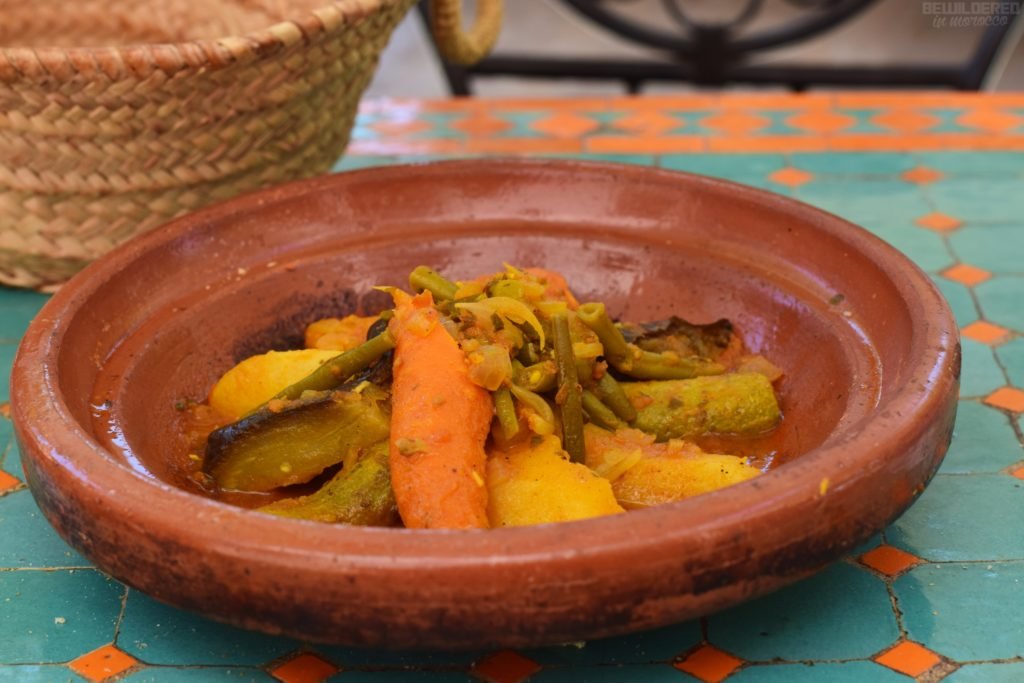 Vegetarian Tagine at Amal Restaurant