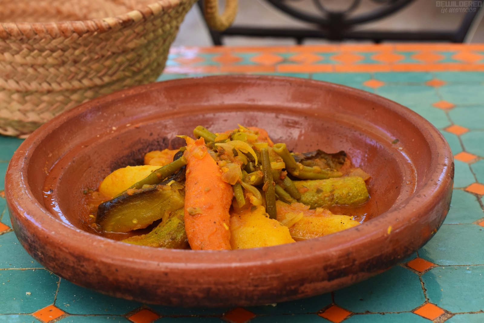 Vegetarian Tagine at Amal Restaurant