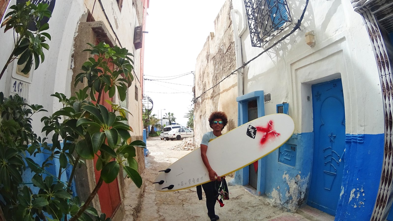 surfing in Morocco