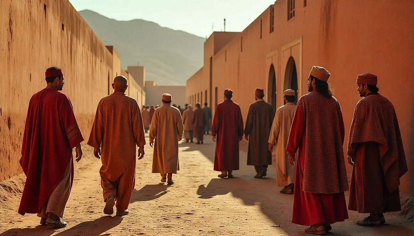 Discover the fascinating story behind Marrakech's Seven Men - how ancient saints, political rivalries and spiritual traditions shaped Morocco's cultural identity through centuries