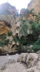 Akchour waterfall